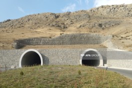 International travelers familiarize themselves with work carried out on Horadiz-Aghband highway - PHOTO 