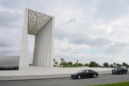 President Ilham Aliyev and Head of Chechen Republic of Russia visited Baku White City