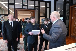 President Ilham Aliyev and Head of Chechen Republic of Russia visited Baku White City