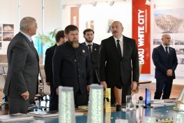 President Ilham Aliyev and Head of Chechen Republic of Russia visited Baku White City