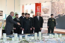 President Ilham Aliyev and Head of Chechen Republic of Russia visited Baku White City