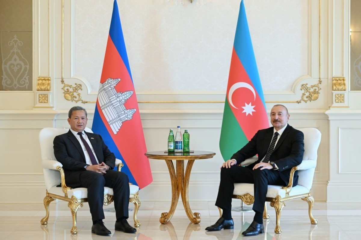 President of Azerbaijan Ilham Aliyev held limited-format meeting with Prime Minister of Cambodia