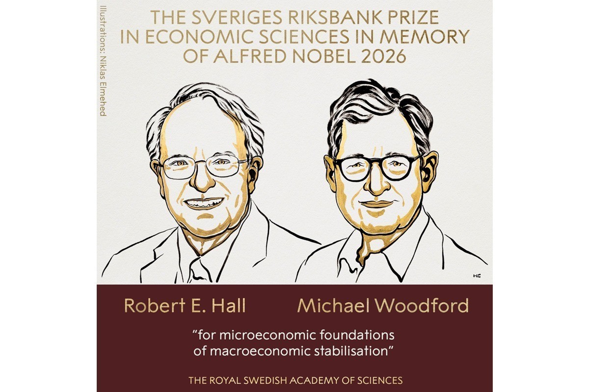 Americans Hall and Woodford win 2026 Nobel economics prize