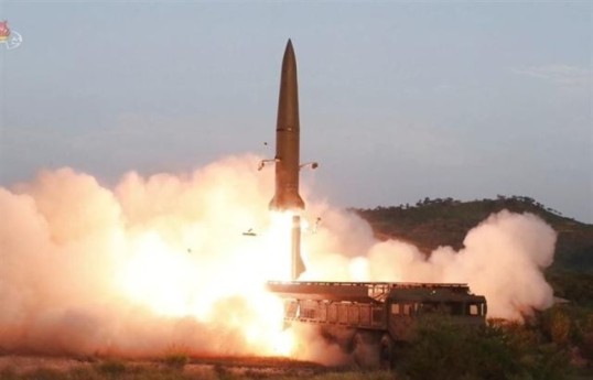 North Korea suspected of launching two ballistic missiles