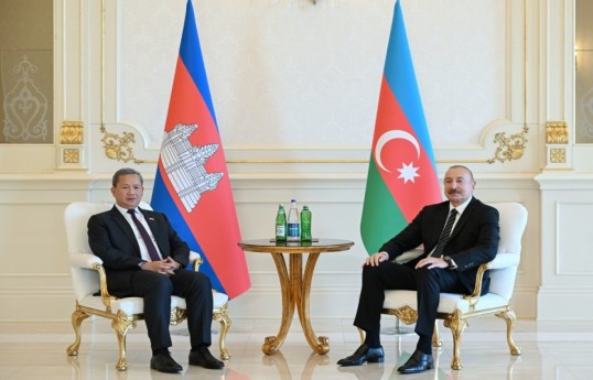 President of Azerbaijan Ilham Aliyev held limited-format meeting with Prime Minister of Cambodia