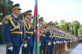 Official welcome ceremony held in Baku for Prime Minister of Cambodia - PHOTO 