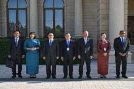 Official welcome ceremony held in Baku for Prime Minister of Cambodia - PHOTO 