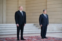 Official welcome ceremony held in Baku for Prime Minister of Cambodia - PHOTO 