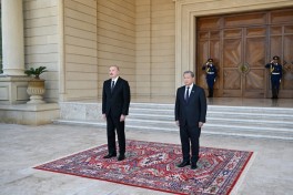 Official welcome ceremony held in Baku for Prime Minister of Cambodia - PHOTO 