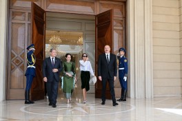 Official luncheon hosted on behalf of President Ilham Aliyev in honor of Cambodian Prime Minister