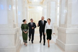 Official luncheon hosted on behalf of President Ilham Aliyev in honor of Cambodian Prime Minister