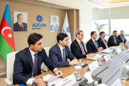 AZCON Holding Executive Director Shahin Babayev meets Czech transport minister