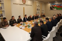 Kamaladdin Heydarov meets Iranian Interior Minister