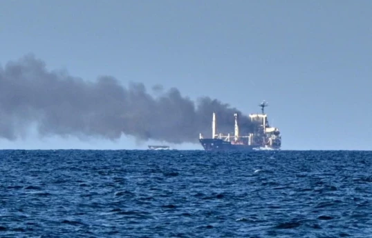 Drone attack hits two ships off Bulgaria’s Black Sea coast, one sinks