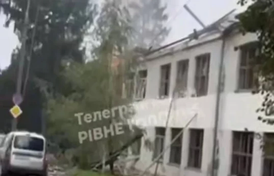 14 people injured after "Shahed" strike on central Rivne