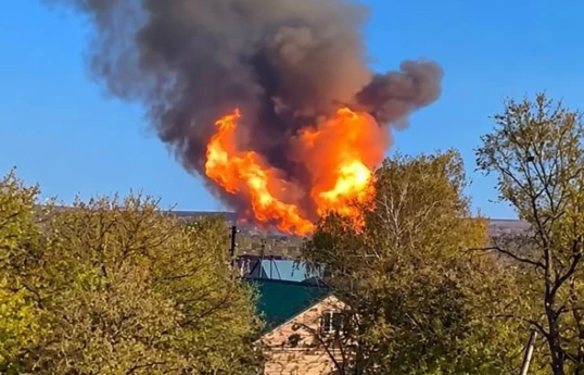 A gas pipeline connecting Central Asia to Europe exploded in Russia