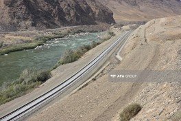 Construction of railway linking Nakhchivan to Zangezur Corridor progressing rapidly - PHOTO 