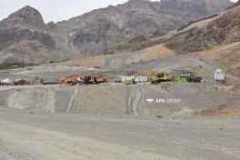 Construction of railway linking Nakhchivan to Zangezur Corridor progressing rapidly - PHOTO 