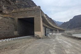 Construction of railway linking Nakhchivan to Zangezur Corridor progressing rapidly - PHOTO 