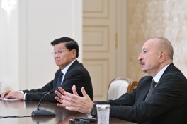 Presidents of Azerbaijan and Laos delivered press statements - UPDATED 