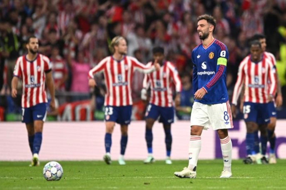 Atletico Madrid beat Manchester United in the Champions League match