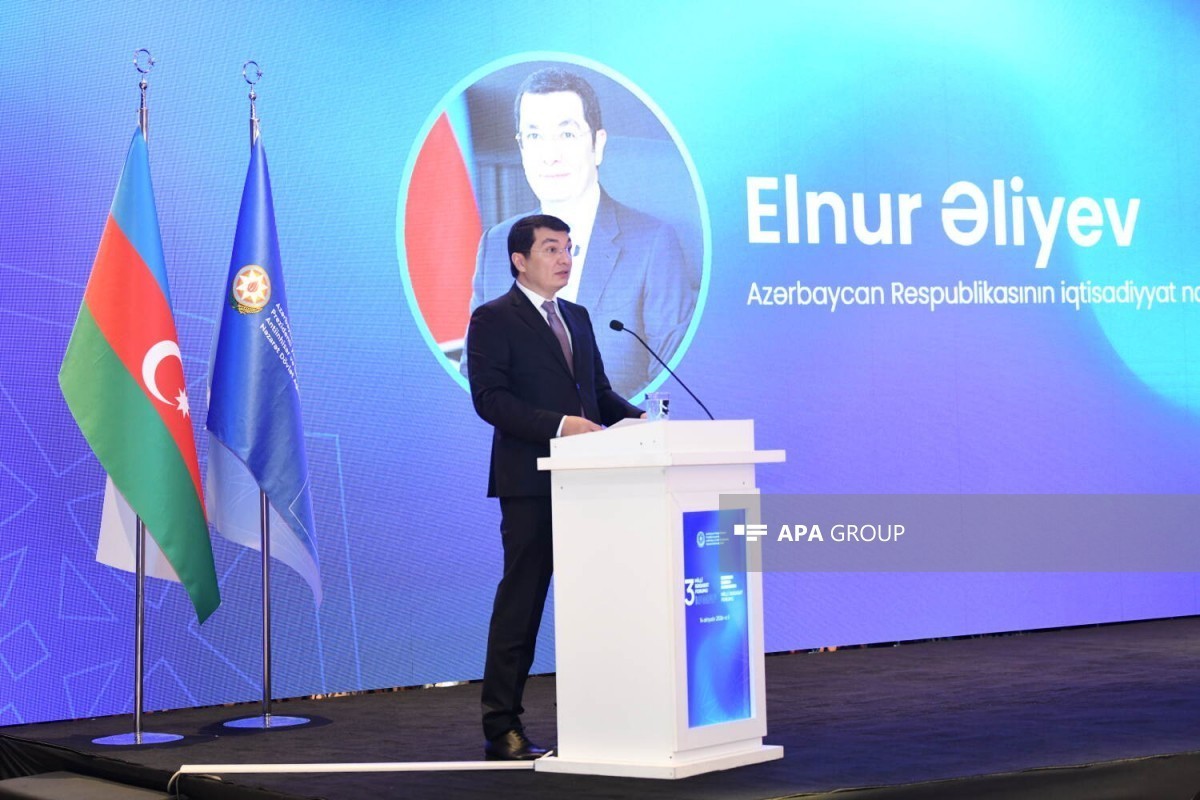 First Deputy Minister of Economy Elnur Aliyev
