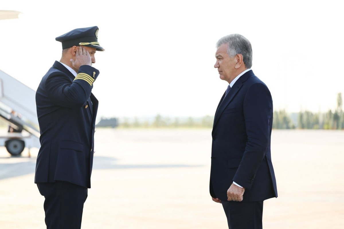 Uzbekistan President departs for Baku