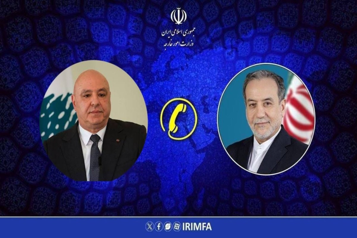 Iranian FM, Lebanese President discuss developments in Lebanon and the region
