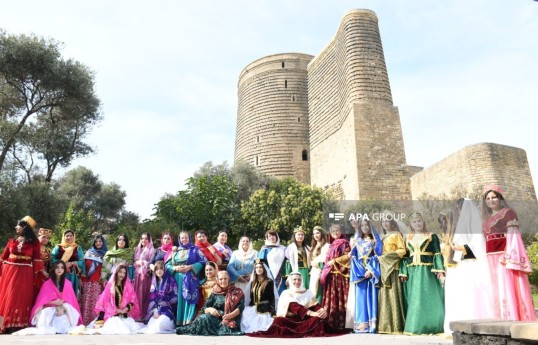 NGOs hold kelaghayi march in central Baku