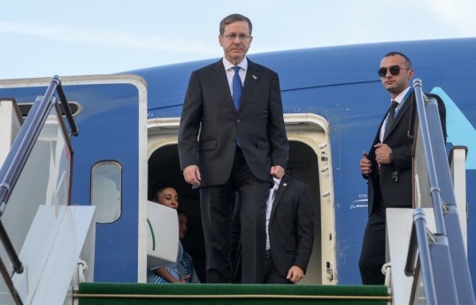Israeli President Isaac Herzog