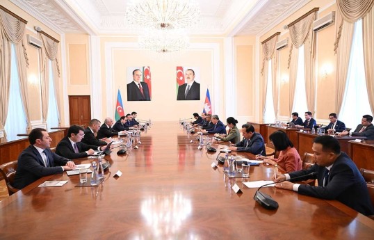 Prime Ministers of Azerbaijan and Cambodia meet in Baku