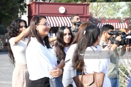NGOs hold kelaghayi march in central Baku