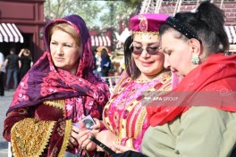 NGOs hold kelaghayi march in central Baku