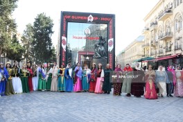 NGOs hold kelaghayi march in central Baku
