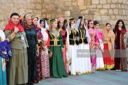 NGOs hold kelaghayi march in central Baku
