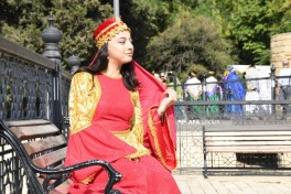 NGOs hold kelaghayi march in central Baku