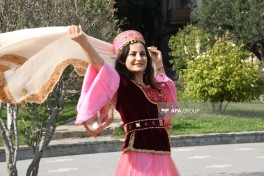 NGOs hold kelaghayi march in central Baku