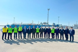 Azerbaijani delegation familiarizes itself with operations of Kazakhstan’s leading ports and terminals