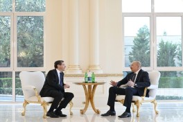 President Ilham Aliyev met with President of Israel