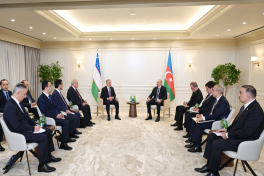 President Ilham Aliyev met with President of Uzbekistan