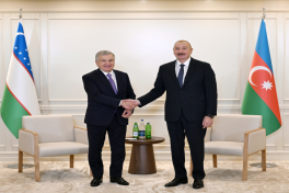 President Ilham Aliyev met with President of Uzbekistan