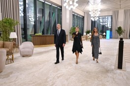 Dinner hosted on behalf of President Ilham Aliyev in honor of participants of 7th CICA Summit
