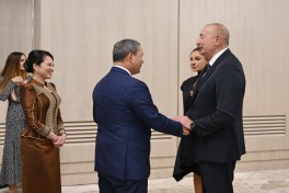 Dinner hosted on behalf of President Ilham Aliyev in honor of participants of 7th CICA Summit