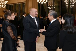 Dinner hosted on behalf of President Ilham Aliyev in honor of participants of 7th CICA Summit