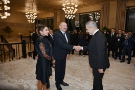 Dinner hosted on behalf of President Ilham Aliyev in honor of participants of 7th CICA Summit