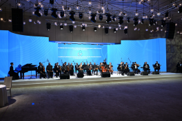Dinner hosted on behalf of President Ilham Aliyev in honor of participants of 7th CICA Summit