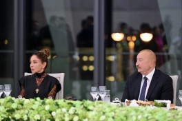 Dinner hosted on behalf of President Ilham Aliyev in honor of participants of 7th CICA Summit
