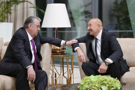 Dinner hosted on behalf of President Ilham Aliyev in honor of participants of 7th CICA Summit