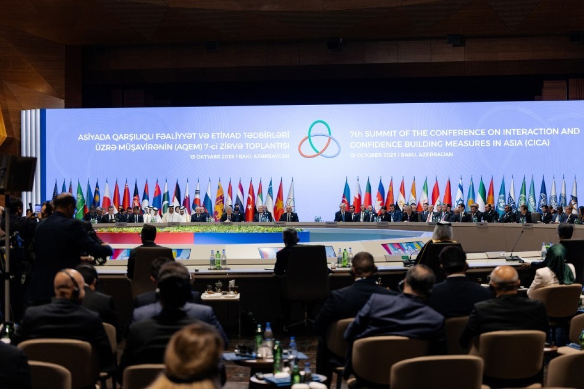 President Ilham Aliyev’s social media accounts shared video on 7th CICA Summit