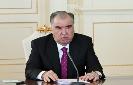 President of Tajikistan Emomali Rahmon